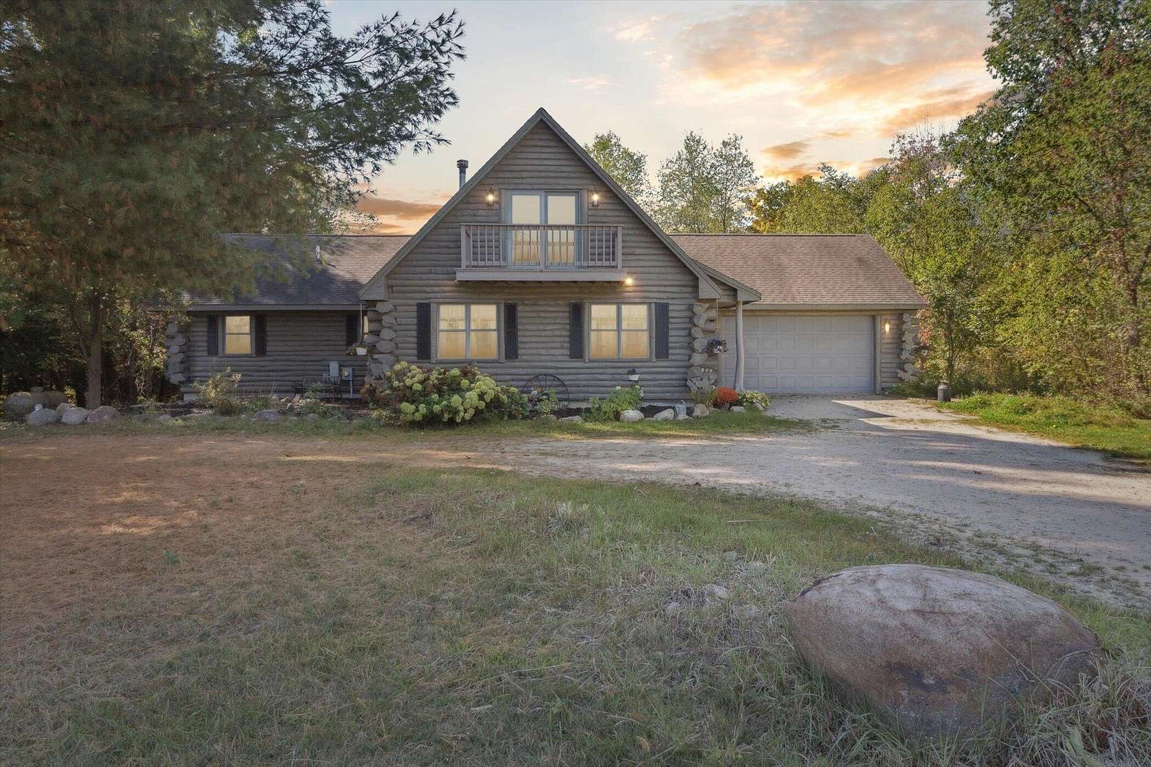 20.1 Acres of Recreational Land with Home for Sale in Marion, Michigan