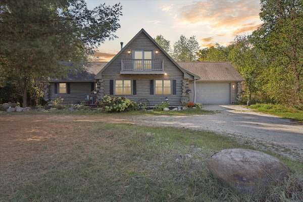 20.1 Acres of Recreational Land with Home for Sale in Marion, Michigan