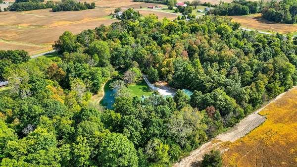 11.8 Acres of Land with Home for Sale in Woodstock, Ohio