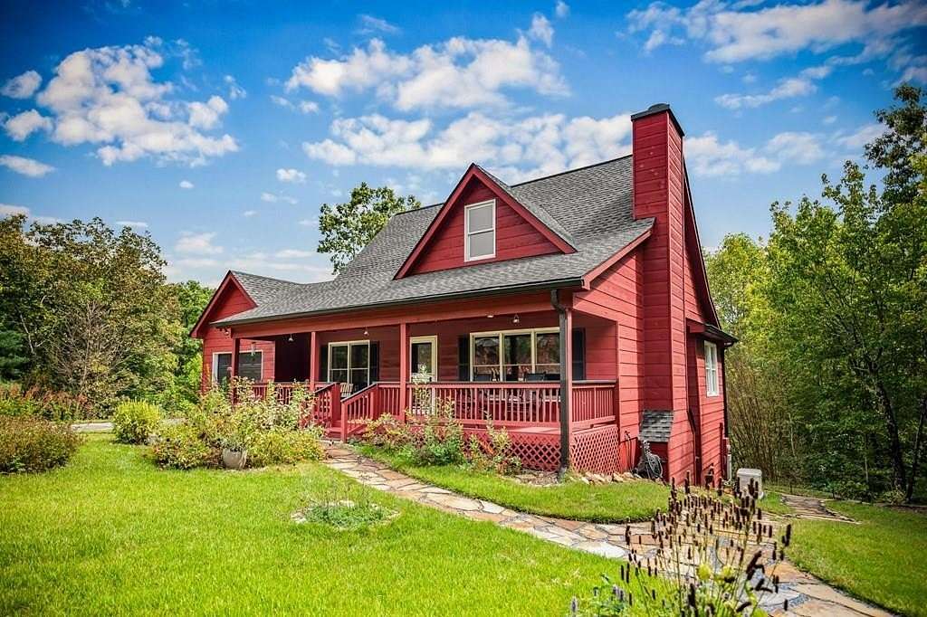 10 Acres of Land with Home for Sale in Ellijay, Georgia