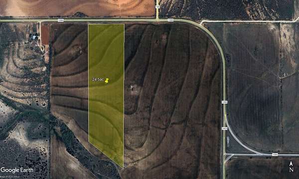 24.5 Acres of Agricultural & Residential Land for Sale in Ovalo, Texas