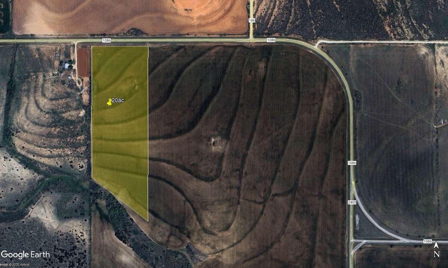 20 Acres of Agricultural & Residential Land for Sale in Ovalo, Texas