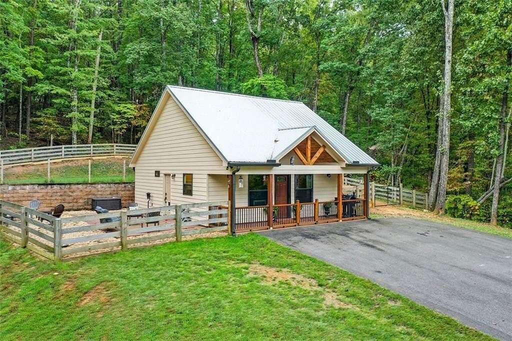 5 Acres of Residential Land with Home for Sale in Talking Rock, Georgia