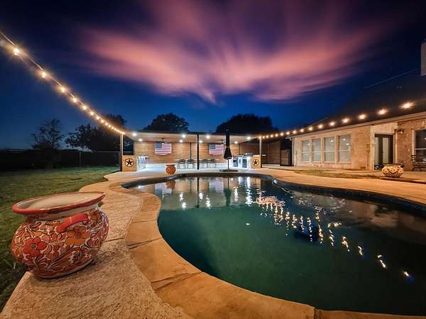 5 Acres of Land with Home for Sale in Rhome, Texas