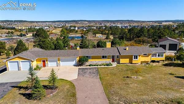 5.12 Acres of Land with Home for Sale in Monument, Colorado