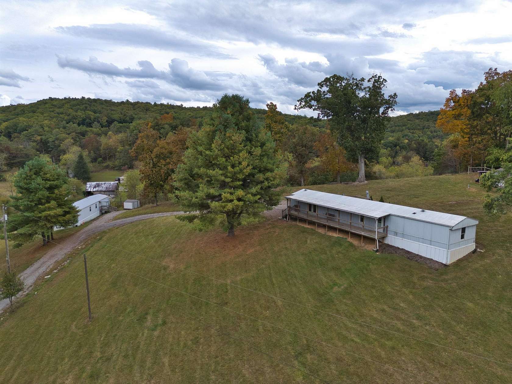 5 Acres of Residential Land with Home for Sale in Riner, Virginia