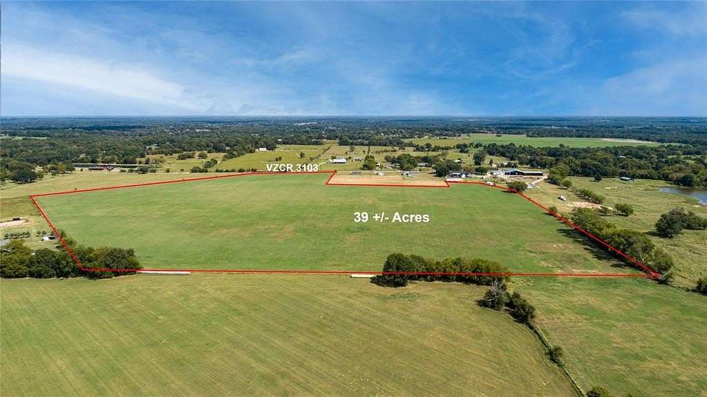 39.3 Acres of Land for Sale in Wills Point, Texas
