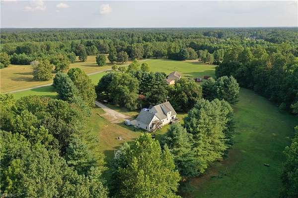 5 Acres of Residential Land with Home for Sale in West Point, Virginia