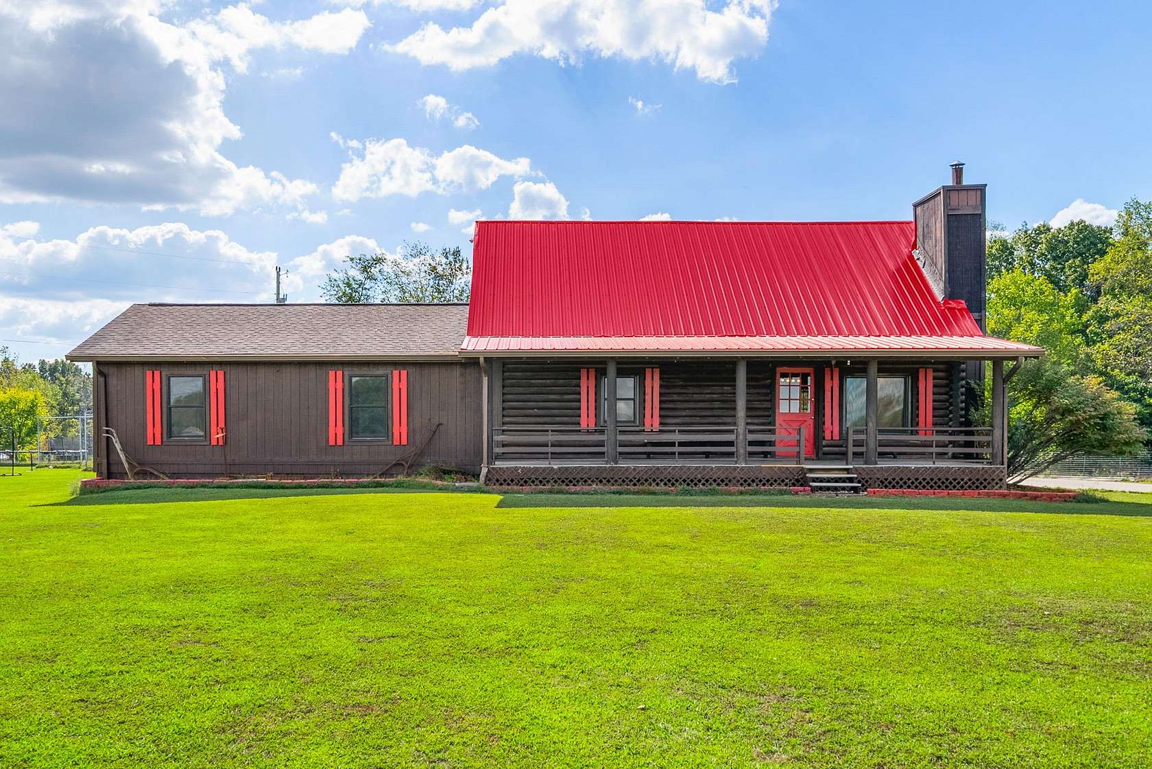 5.38 Acres of Land with Home for Sale in Cedar Hill, Tennessee