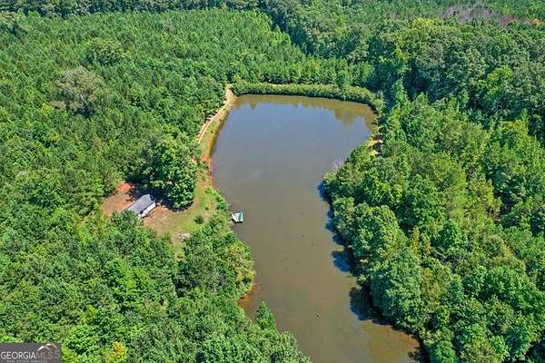 40 Acres of Agricultural Land with Home for Sale in Newnan, Georgia