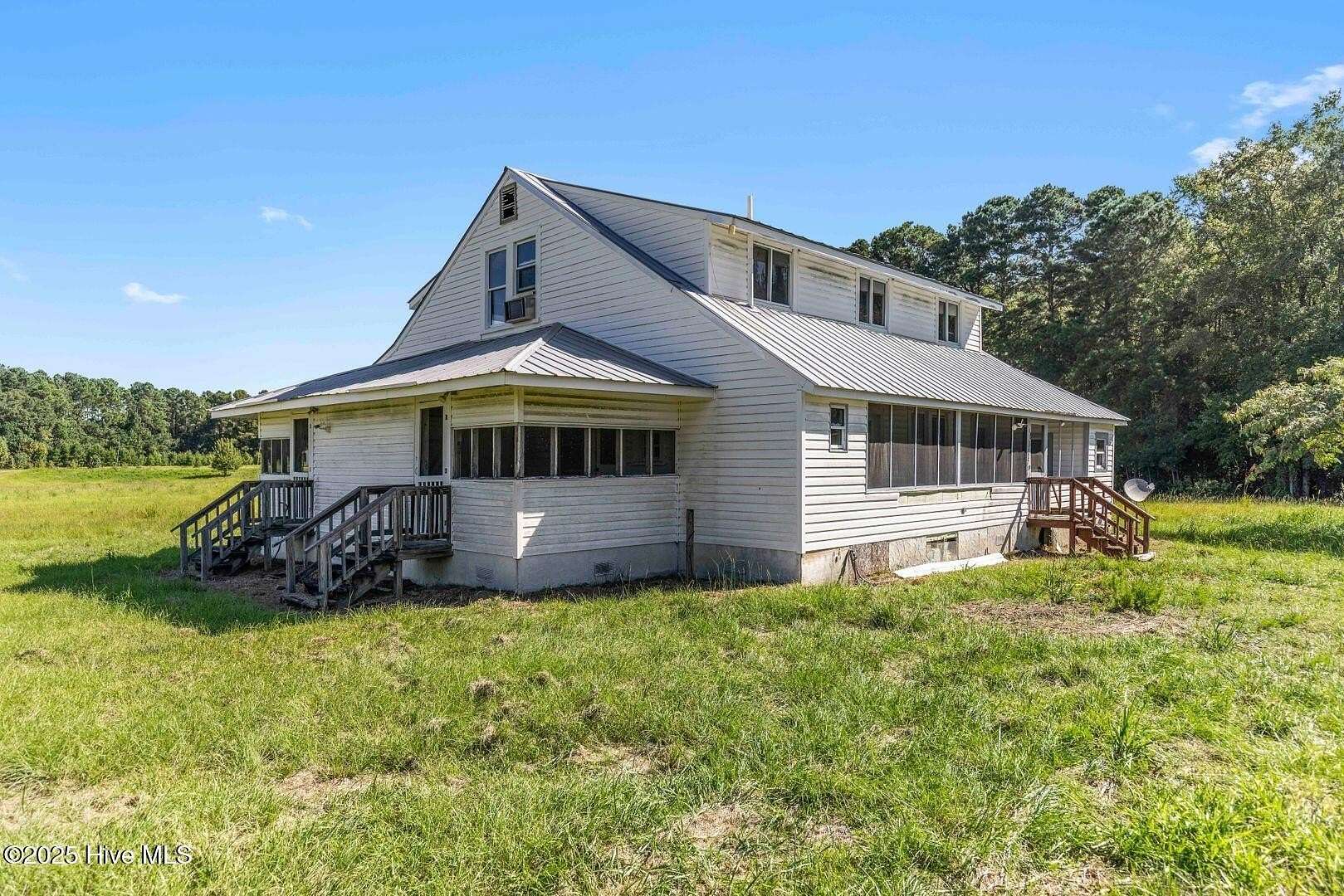 74 Acres of Land with Home for Sale in Harrells, North Carolina