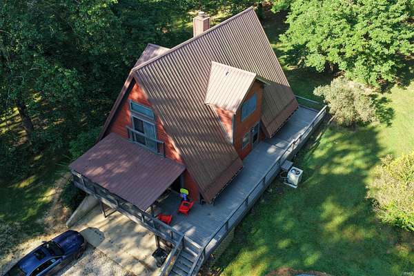4.18 Acres of Land with Home for Sale in French Lick, Indiana