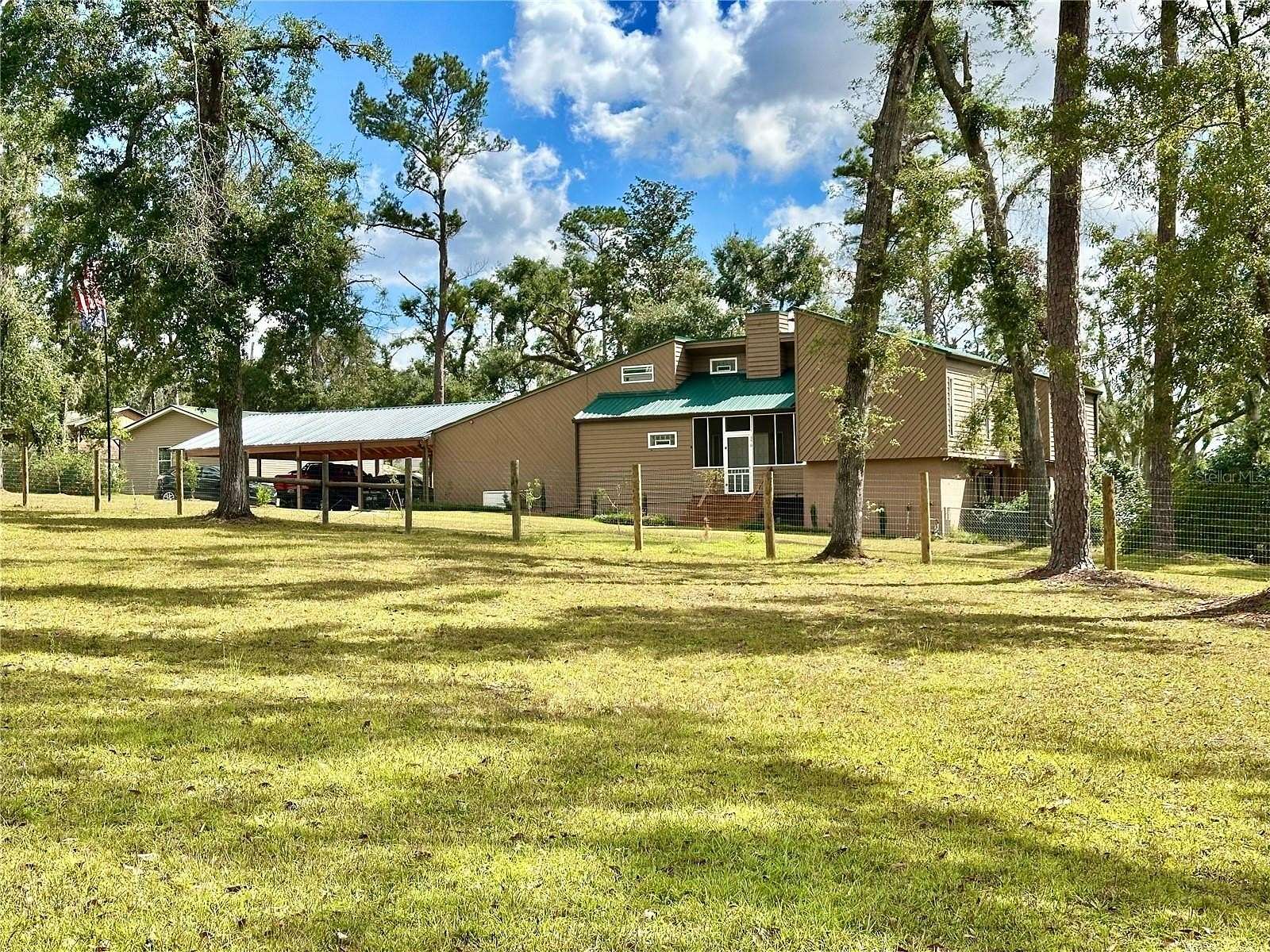 11.5 Acres of Land with Home for Sale in Madison, Florida