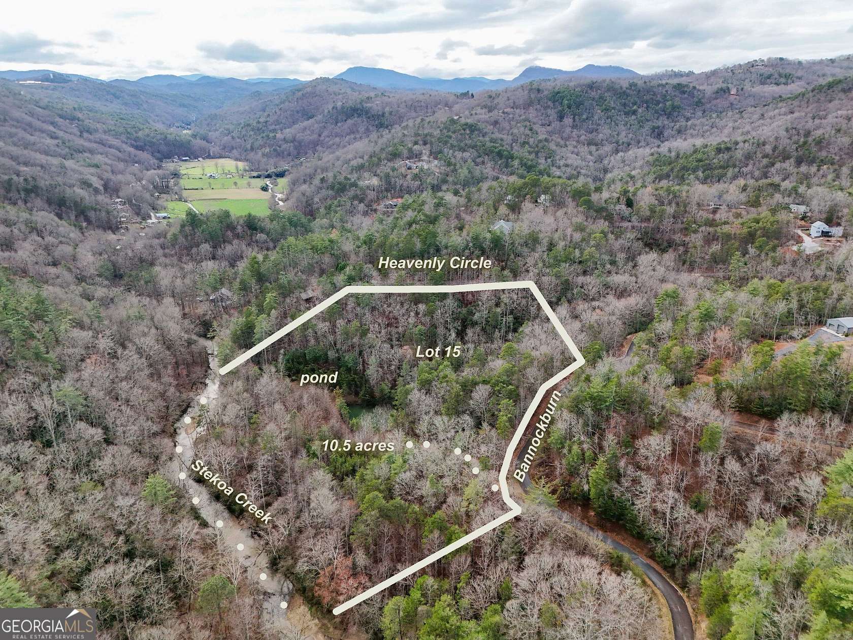 10.5 Acres of Land for Sale in Clayton, Georgia