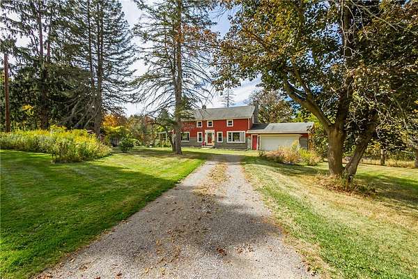 5.3 Acres of Residential Land with Home for Sale in Honeoye, New York