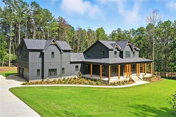 5 Acres of Residential Land with Home for Sale in Ball Ground, Georgia