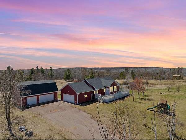 9.88 Acres of Land with Home for Sale in Norman Township, Minnesota