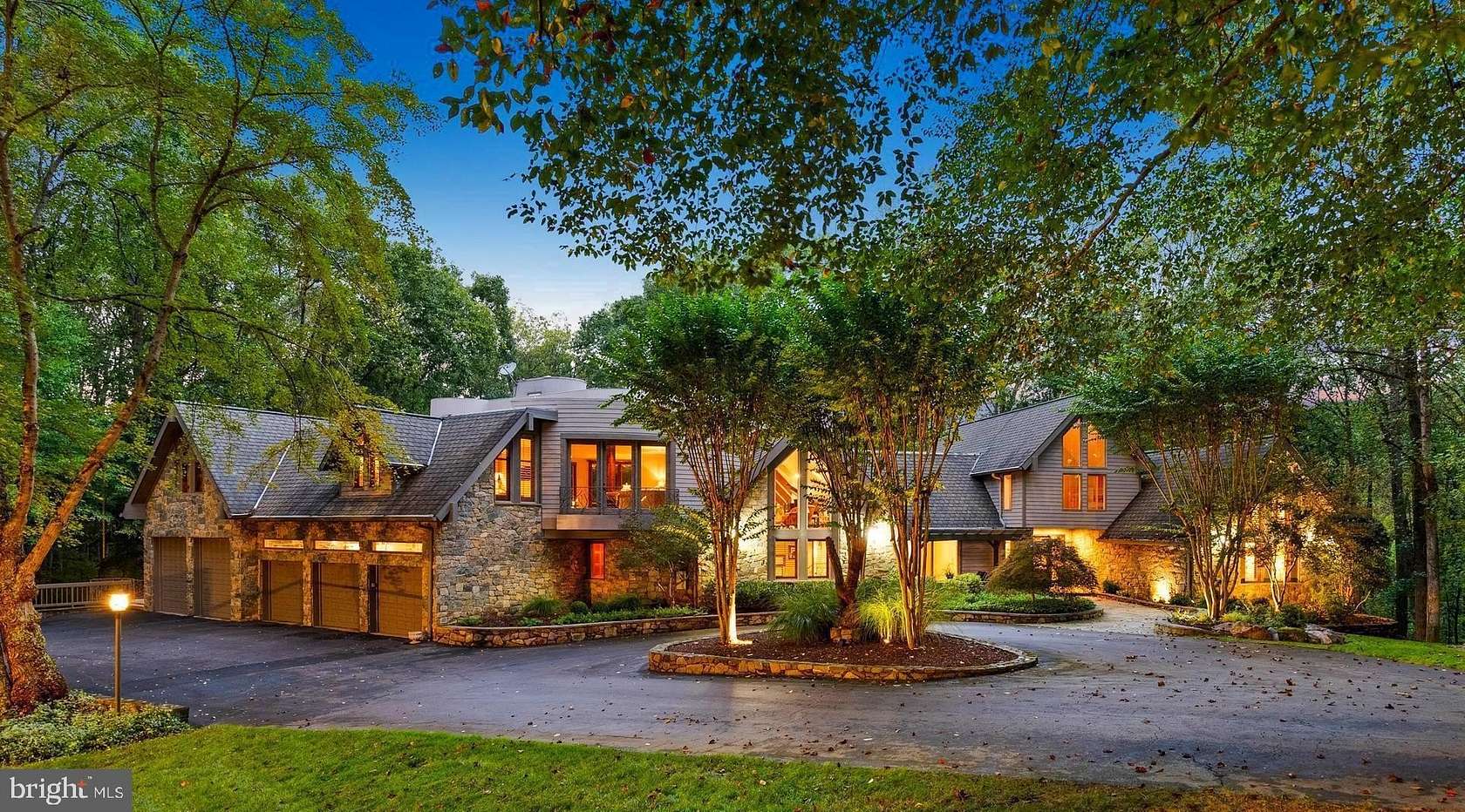 6 Acres of Residential Land with Home for Sale in Great Falls, Virginia