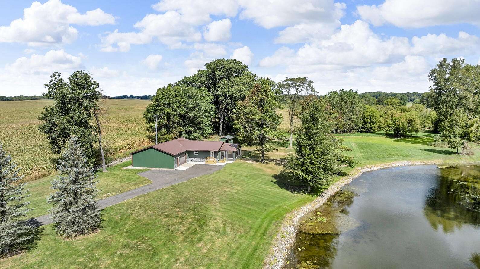 3.8 Acres of Land with Home for Sale in Albion, Michigan