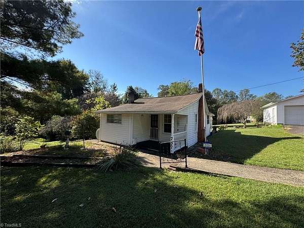 4.7 Acres of Residential Land with Home for Sale in Moravian Falls, North Carolina