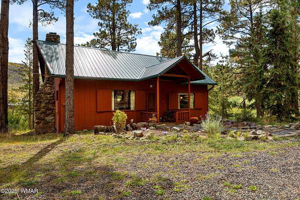 1.7 Acres of Residential Land with Home for Sale in Greer, Arizona