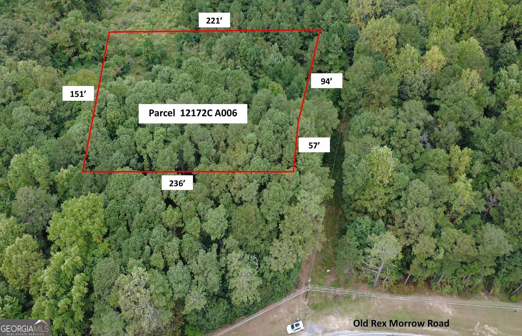 0.8 Acres of Commercial Land for Sale in Ellenwood, Georgia