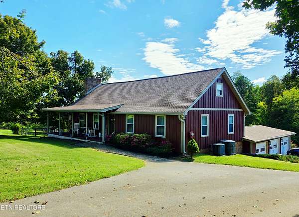 8.12 Acres of Residential Land with Home for Sale in Greenback, Tennessee