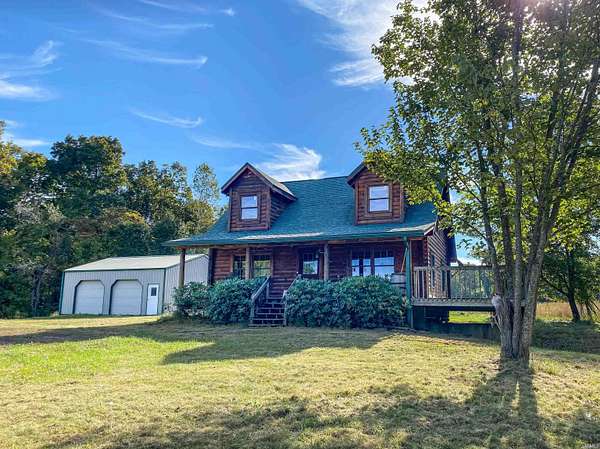 24 Acres of Land with Home for Sale in Freedom, Indiana
