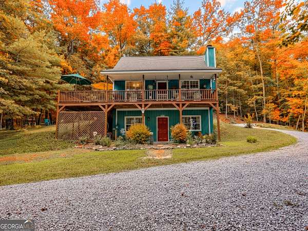 6.85 Acres of Residential Land with Home for Sale in Lakemont, Georgia