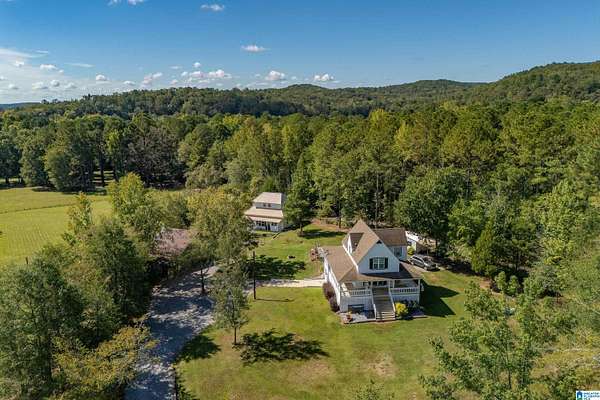 11.5 Acres of Land with Home for Sale in Columbiana, Alabama
