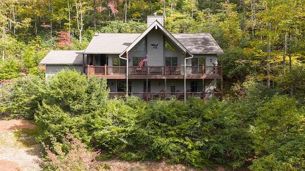 1.52 Acres of Residential Land with Home for Sale in Sapphire, North Carolina