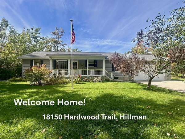 7.86 Acres of Residential Land with Home for Sale in Hillman, Michigan