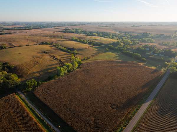 80.7 Acres of Recreational Land & Farm for Sale in Wymore, Nebraska