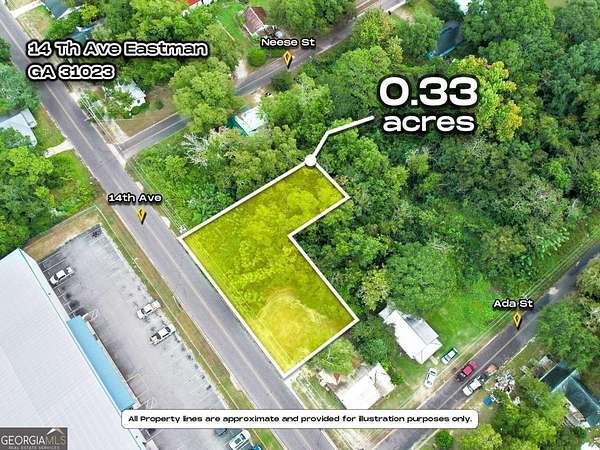 0.33 Acres of Land for Sale in Eastman, Georgia