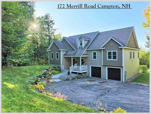 3.44 Acres of Residential Land with Home for Sale in Campton Town, New Hampshire