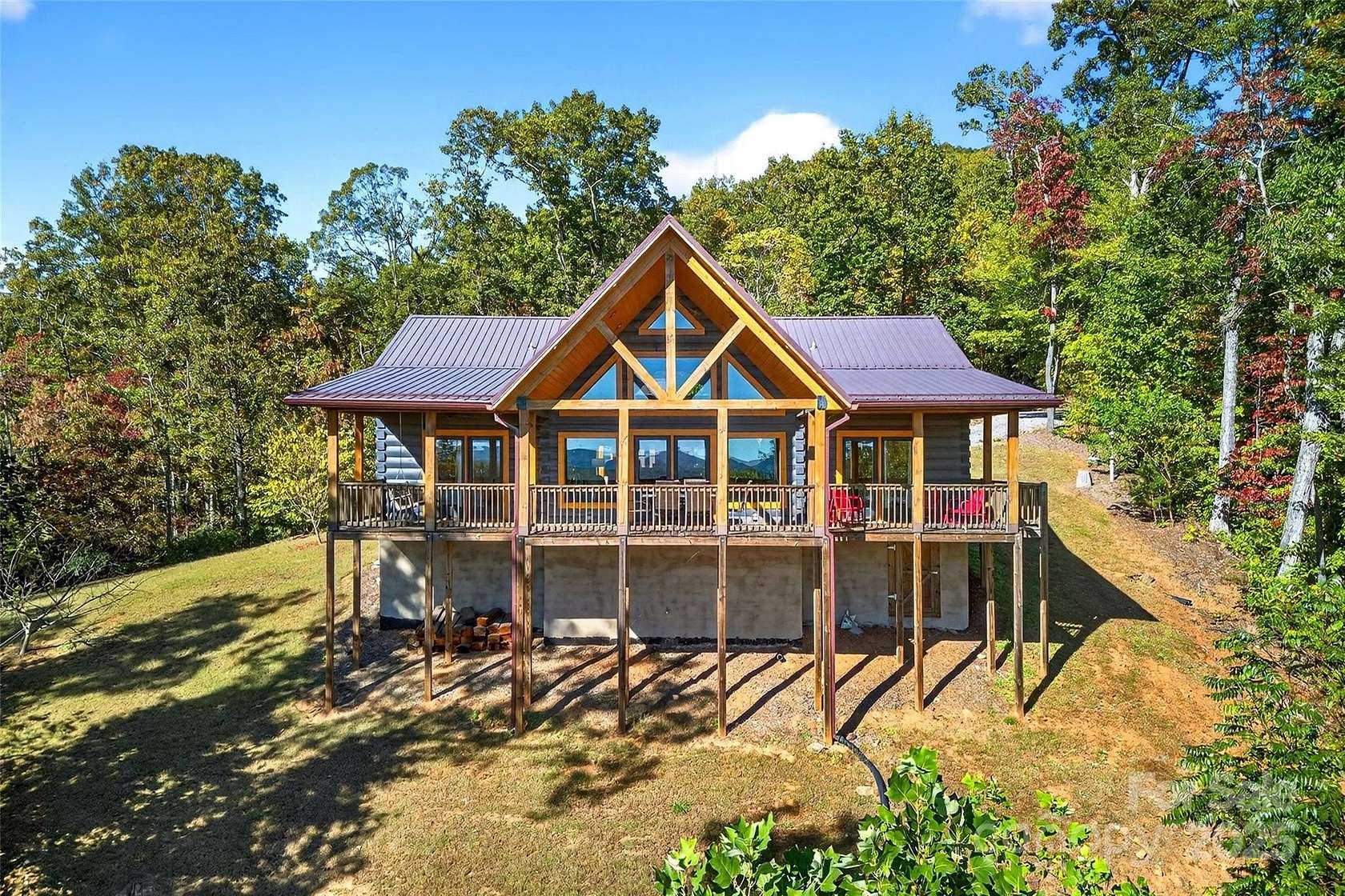 6.58 Acres of Residential Land with Home for Sale in Marion, North Carolina