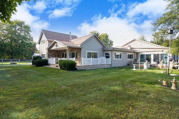 58.7 Acres of Recreational Land with Home for Sale in Oakley, Michigan