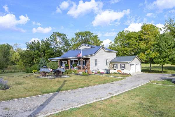 2 Acres of Residential Land with Home for Sale in De Graff, Ohio