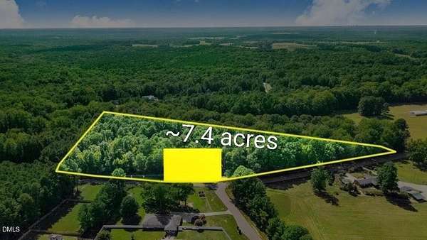 7.4 Acres of Land for Sale in Clayton, North Carolina