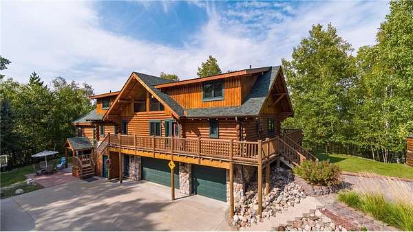 82.6 Acres of Recreational Land with Home for Sale in Nevis, Minnesota