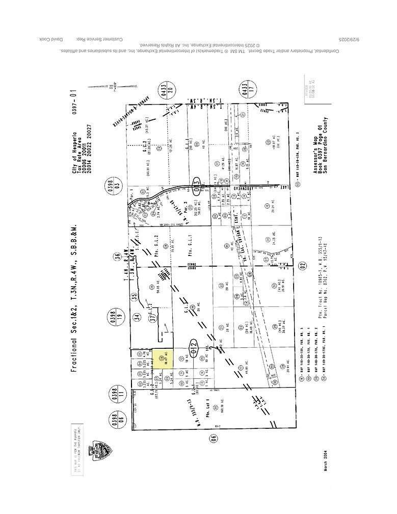 10.5 Acres of Land for Sale in Hesperia, California