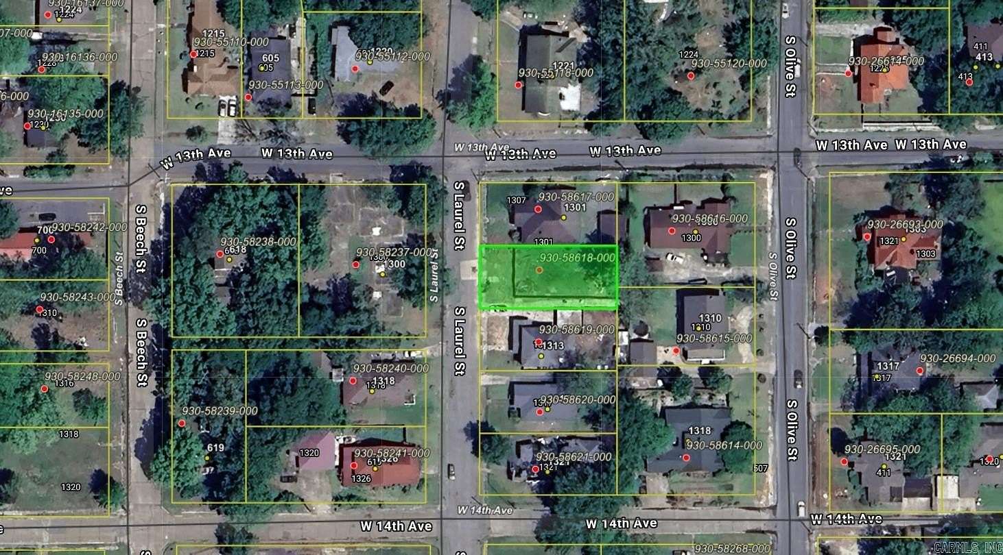 0.17 Acres of Residential Land for Sale in Pine Bluff, Arkansas