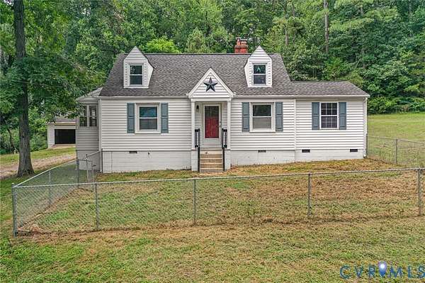 3.16 Acres of Residential Land with Home for Sale in Mechanicsville, Virginia