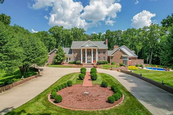 4.58 Acres of Land with Home for Sale in Bedford, Indiana
