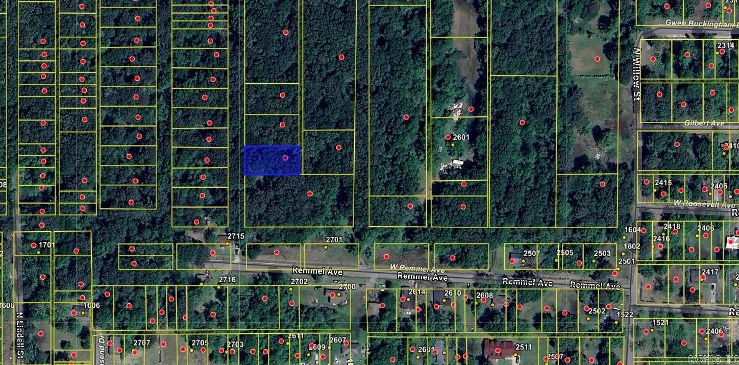 0.25 Acres of Residential Land for Sale in Pine Bluff, Arkansas