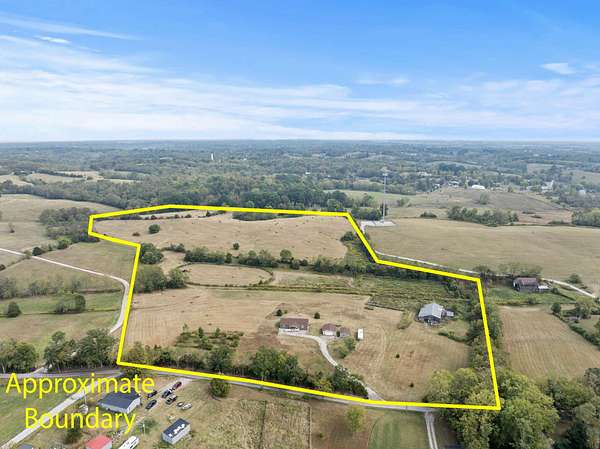 28.4 Acres of Land with Home for Sale in Cynthiana, Kentucky