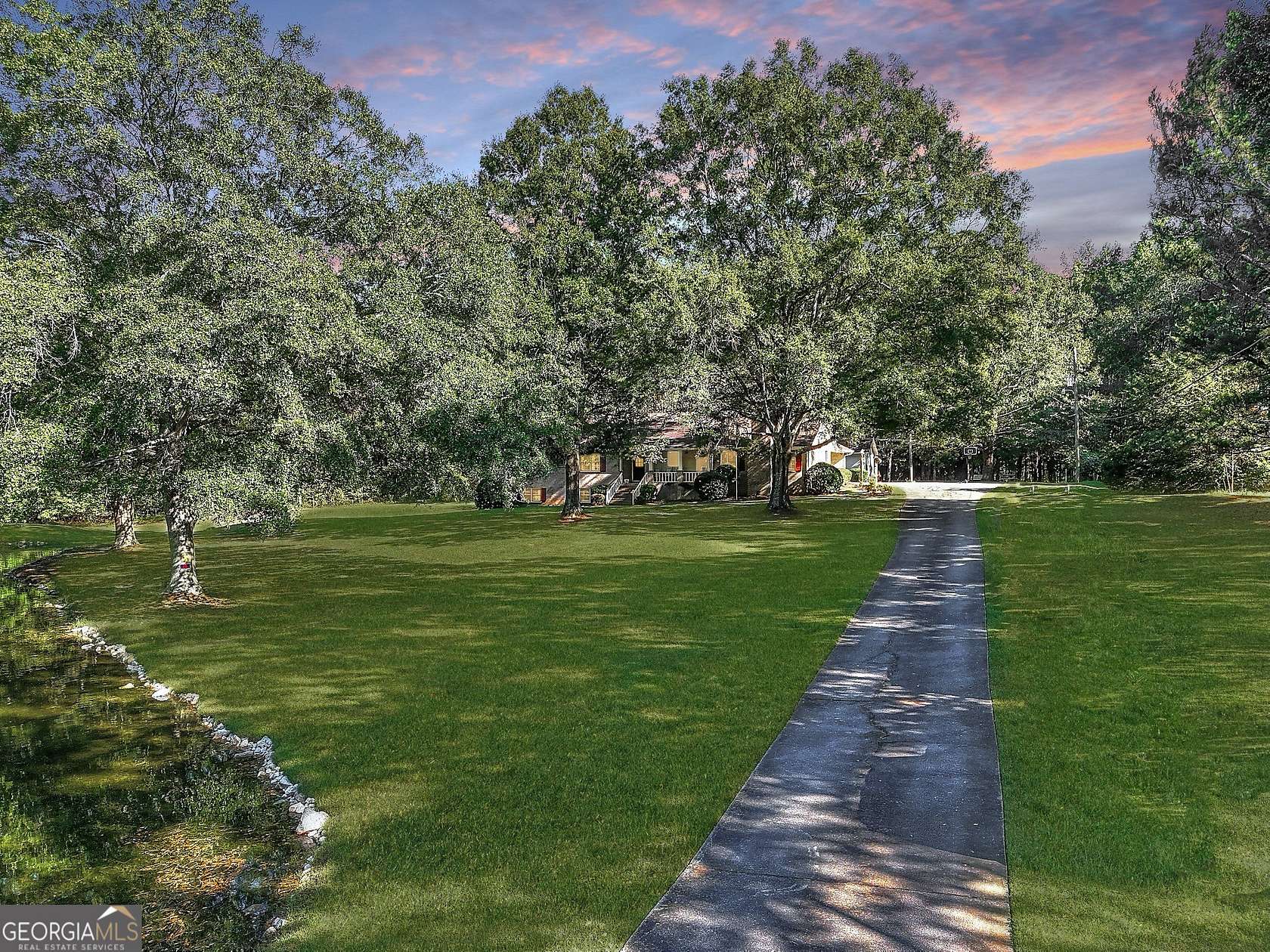 5.3 Acres of Residential Land with Home for Sale in Loganville, Georgia