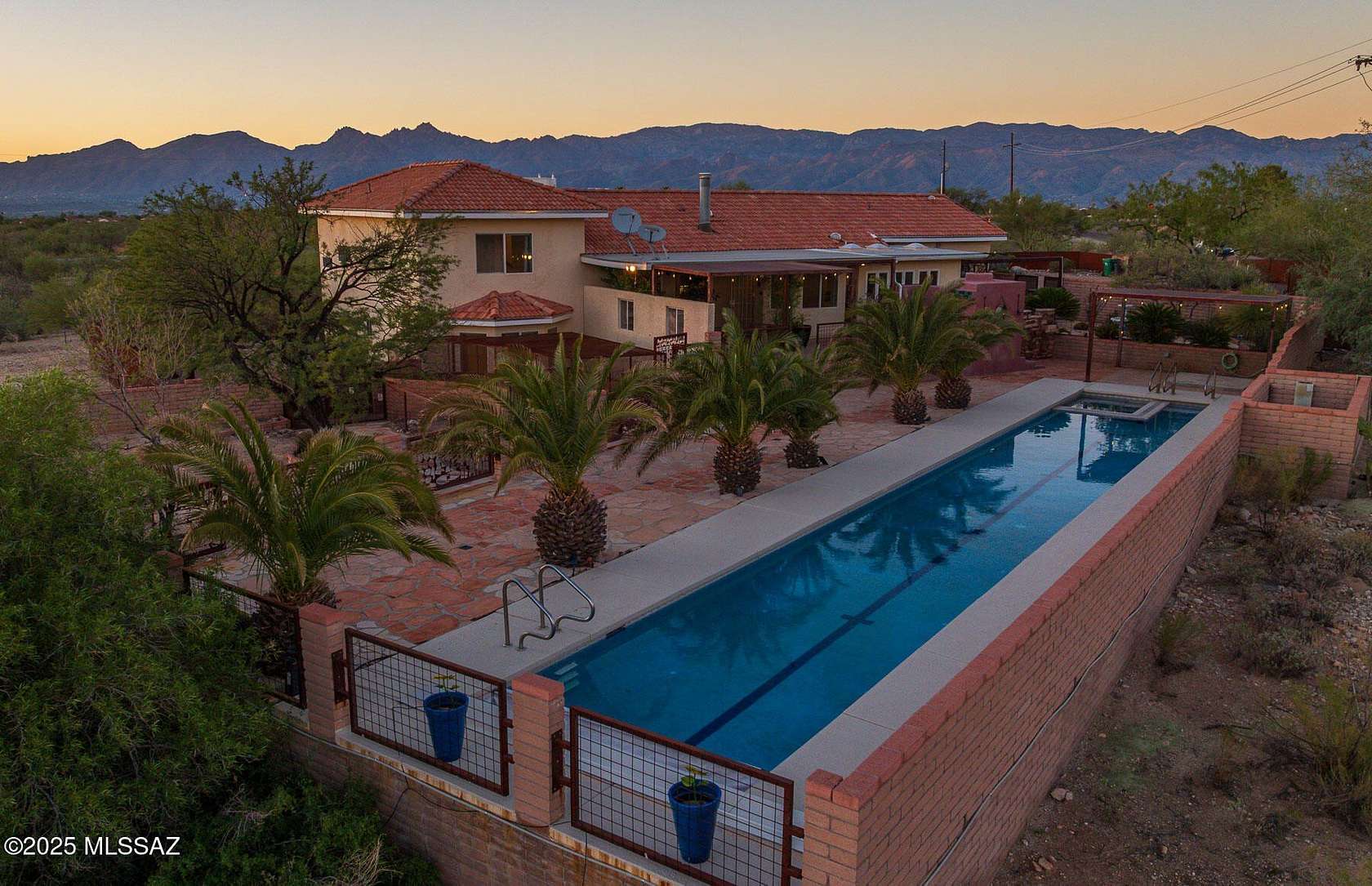 3.4 Acres of Residential Land with Home for Sale in Tucson, Arizona