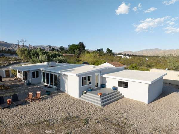 4.7 Acres of Land with Home for Lease in Morongo Valley, California