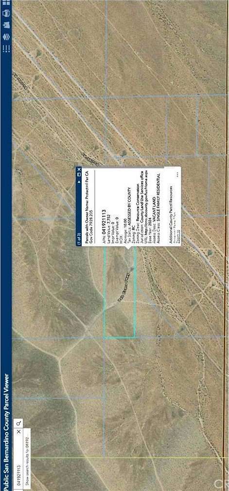 10 Acres of Residential Land for Sale in Barstow, California